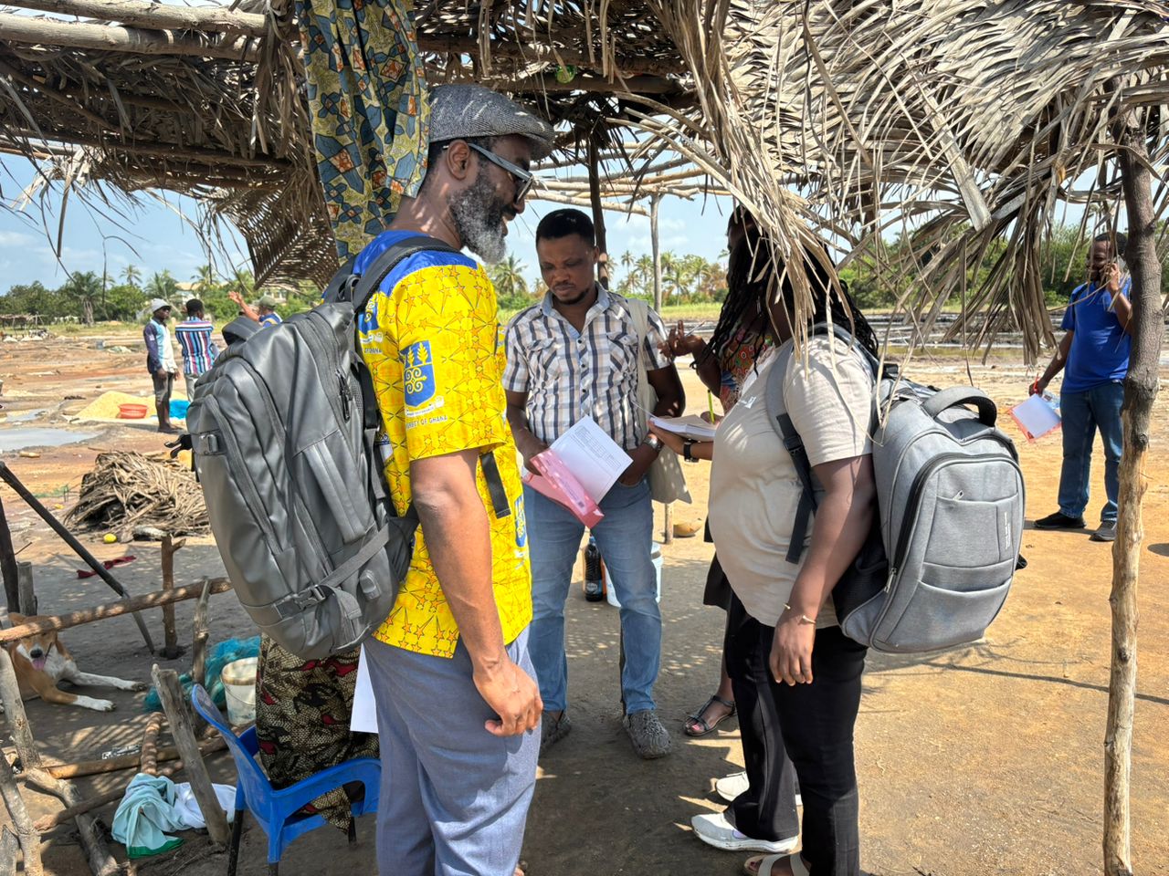 Field survey in Ghana by international students 2025-26